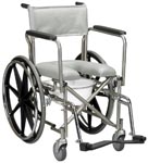 Commode, Wheels, removable arms, Bathroom safety, home health care