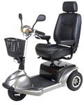 home health care, scooter, 3 wheel scooter, large scooter, age in place, mobility scooter