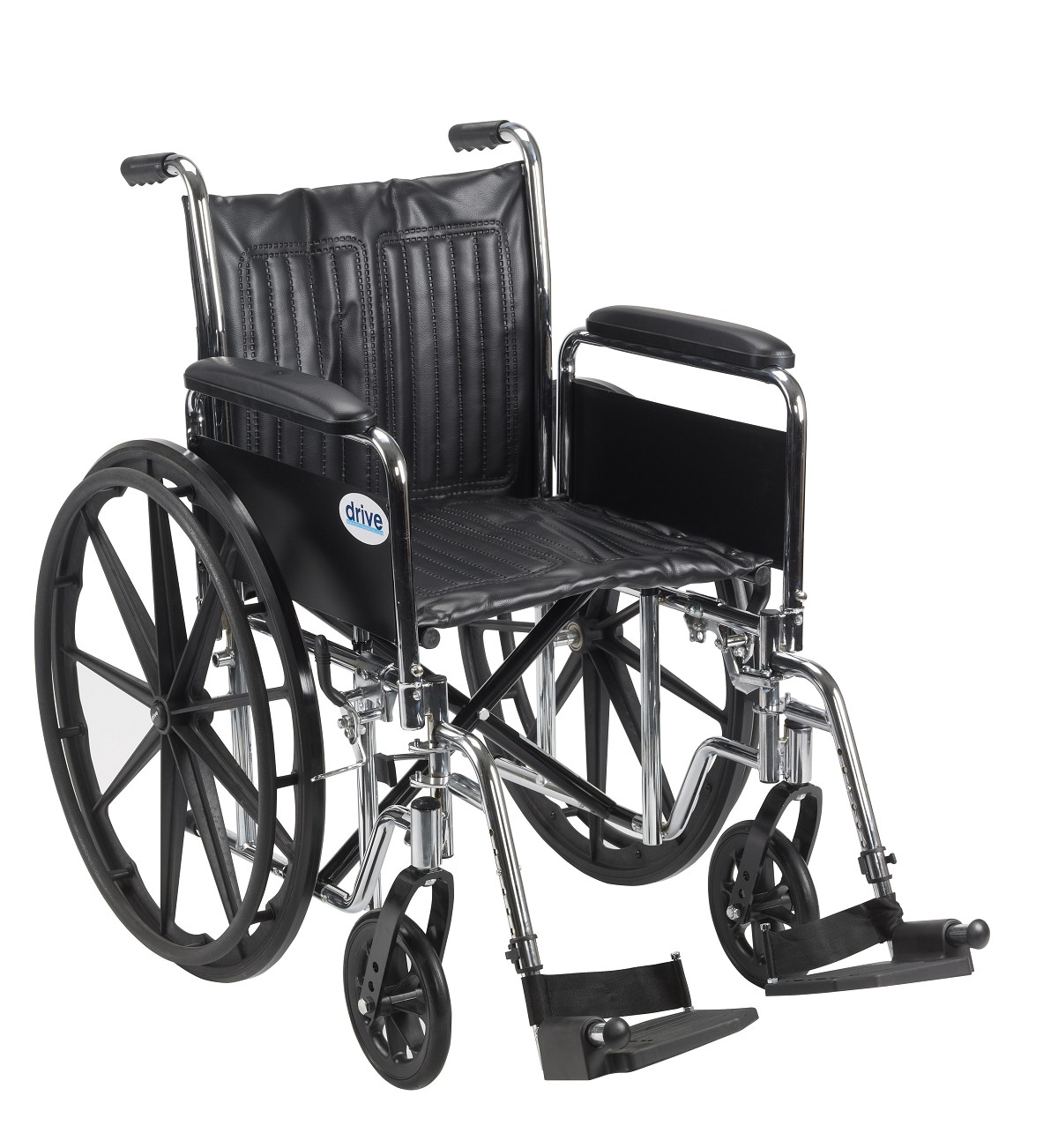 Wheelchair, Chrome, 18, home health care