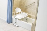Transfer Bench, Moen, Bathroom Safety Adjustable, home health care