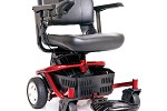 power chair, rear wheel drive, compact