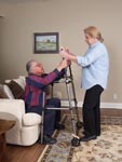 Walker, light walker, light rollator, hip replacement, knee replacement, home health care