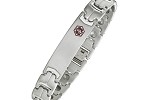 Medical Alert Bracelet, Stainless Steel