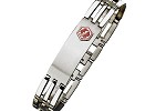 Stainless Steel Medical ID Bracelet